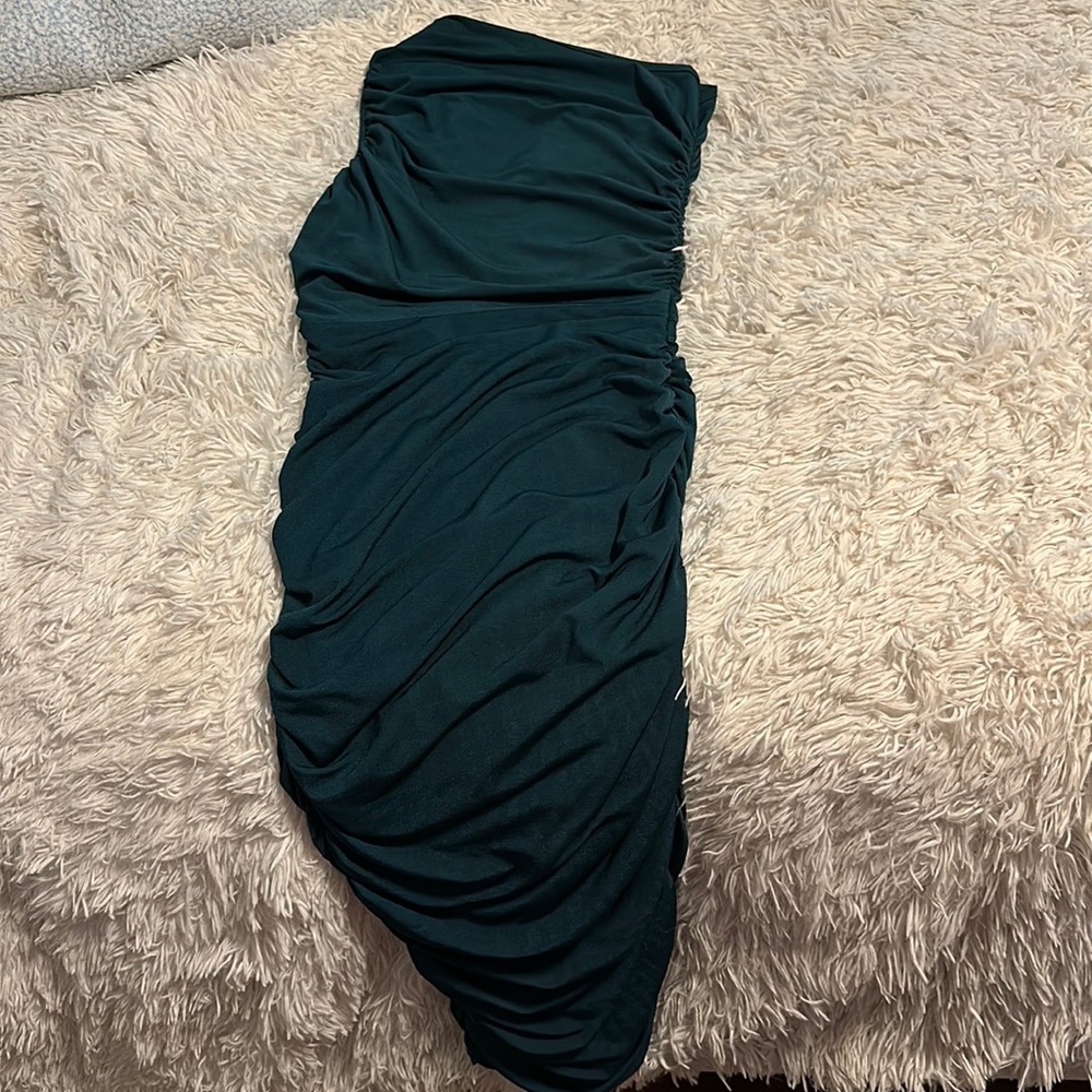 One shoulder bodycon dress